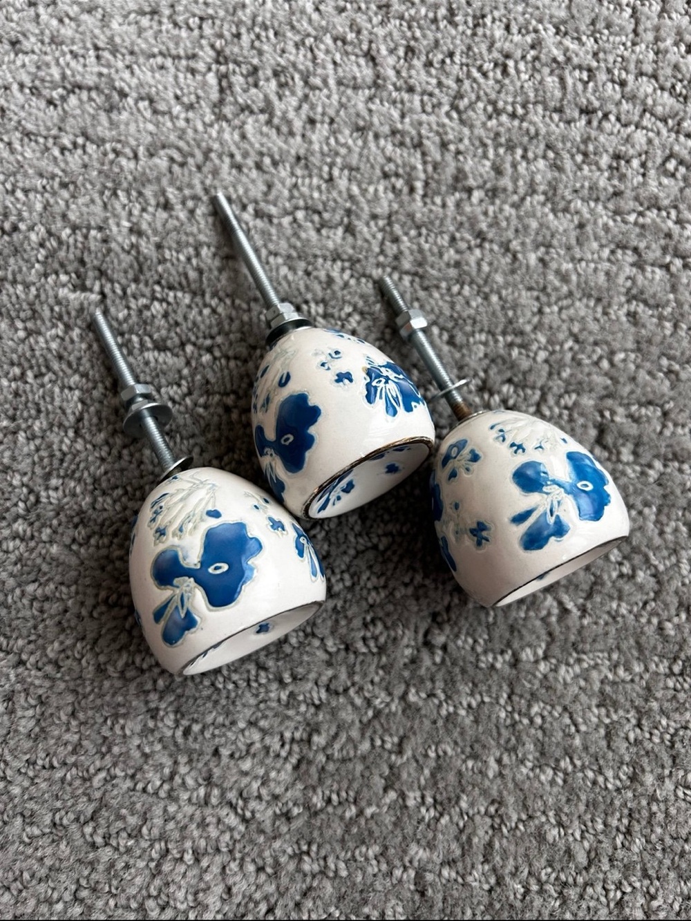 Anthropologie Louella Ceramic Knobs Drawer Pulls